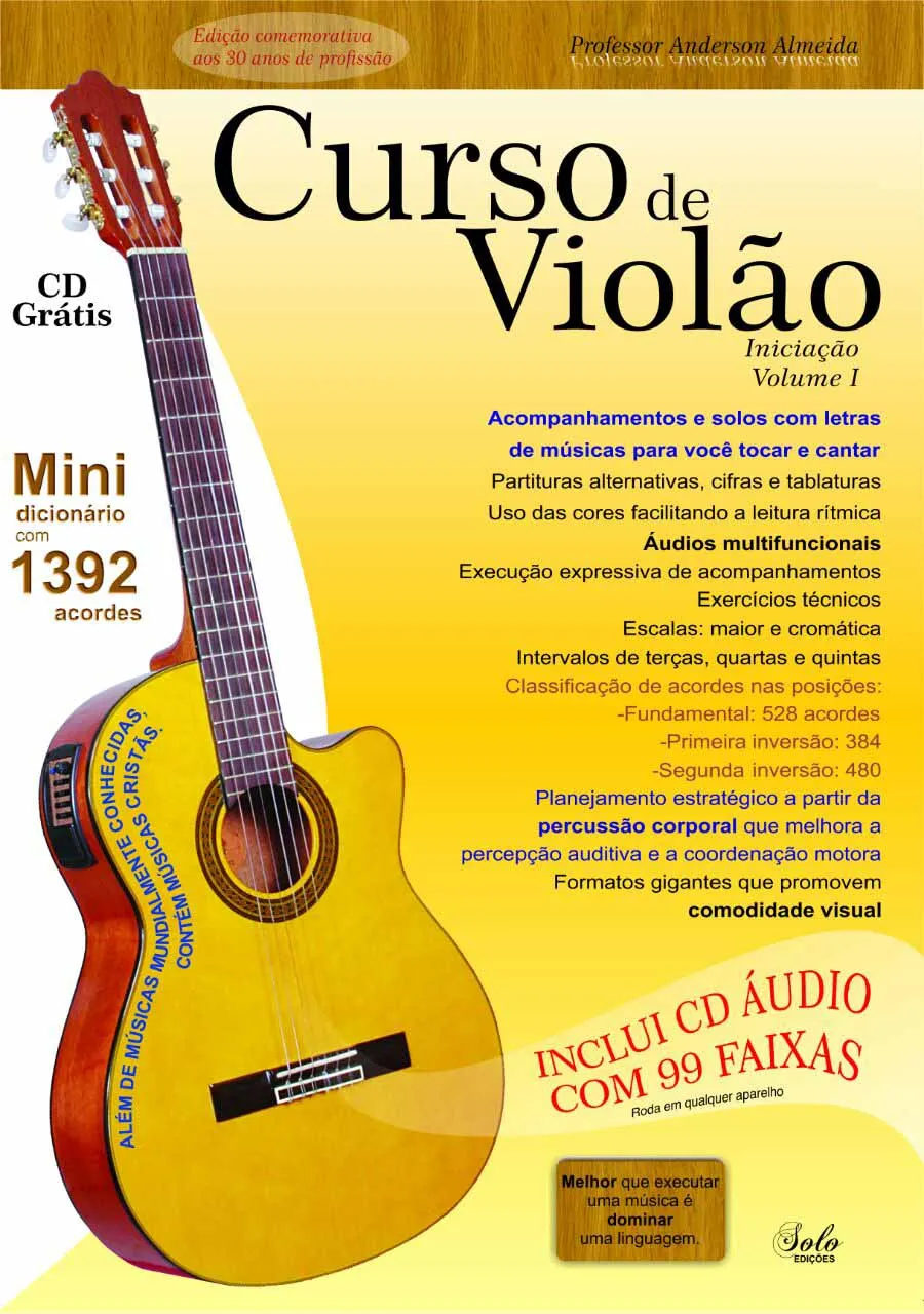 Capa de Baixar Curso de Violão e Guitarra Completo: Domine o Instrumento!