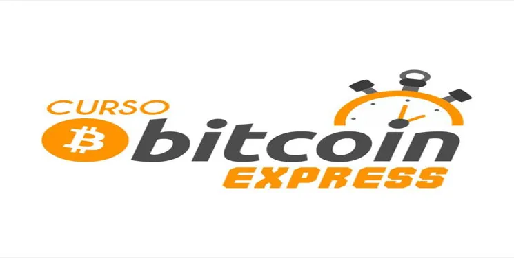 Capa de Curso de Bitcoin Express: Baixar PDF Completo | Domine Cripto Já!