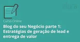 Capa de Baixar Curso Blog do Negócio Alura: Leads e Valor