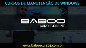 Capa de BABOO: Baixar Manutenção Total Windows (2019) – Curso Completo
