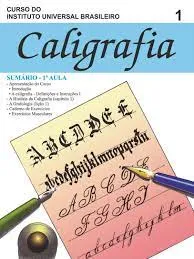 Capa de Curso de Caligrafia Instituto Universal: Baixar Completo