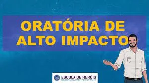 Capa de Oratória de Alto Impacto Diogo Hudson: Download Completo 2020