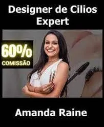 Capa de Amanda Raine: Baixar Curso Expert em Cílios Completo 2021