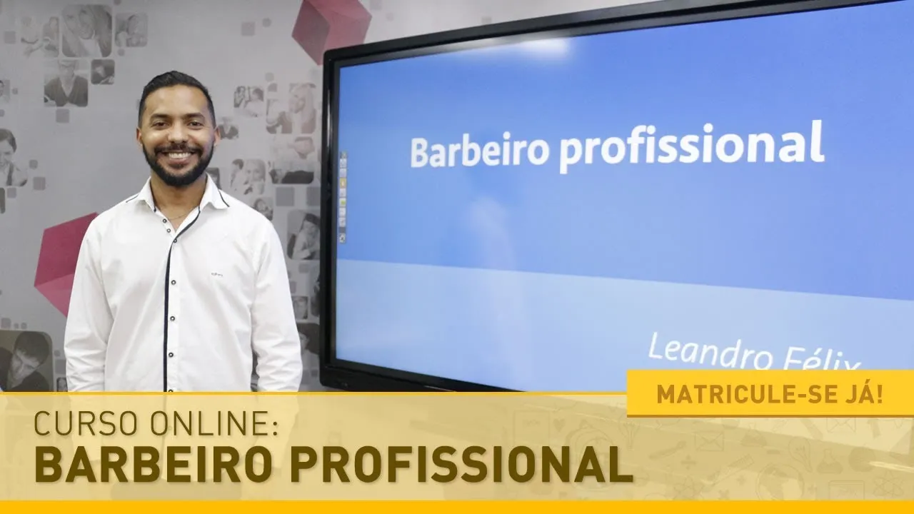 Capa de Leandro Felix: Baixar Curso de Barbear Profissional Completo
