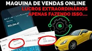 Capa de A Máquina de Vendas Online Borges: Baixar Agora!
