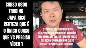 Capa de Curso Japa Rico 0800: Baixe Agora e Transforme Seus Trades
