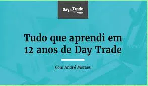 Capa de Curso André Moraes: Baixar 12 Anos de Day Trading Agora!