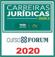Capa de Baixar Curso Carreiras Jurídicas – Forum 2020 Completo Online