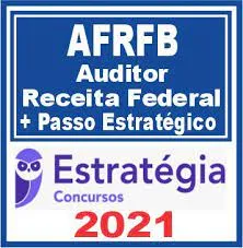 Capa de Baixar AFRFB: Auditor Fiscal + Passo Estratégico Completo 2021