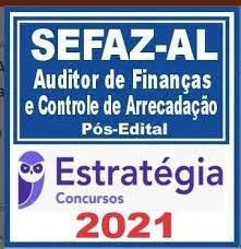 Capa de SEFAZ AL Auditor: Baixar Conteúdo Pós Edital 2021 Estratégico