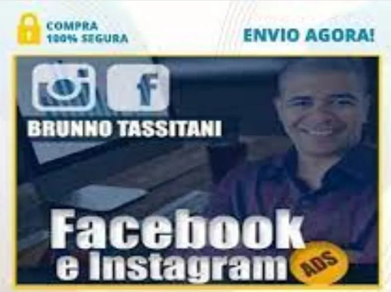 Capa de Baixar Facebook & Instagram Ads: Bruno Tassitani – Completo