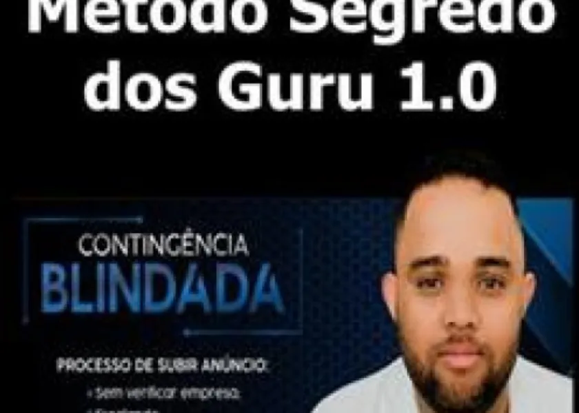 Capa de MÉTODO SEGREDO DOS GURUS 1.0: Baixar Curso Jhon Deyvid Agora!