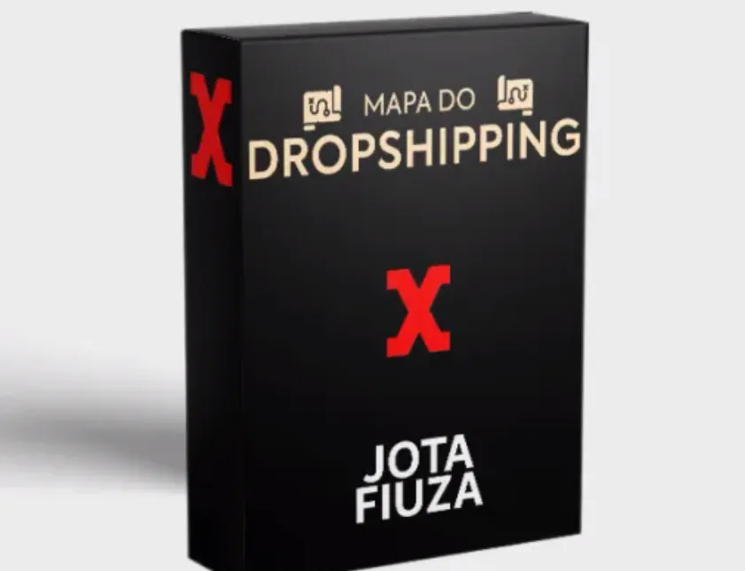 Capa de Baixar Mapa do Dropshipping – Jota Fiuza: Domine o Negócio Digital
