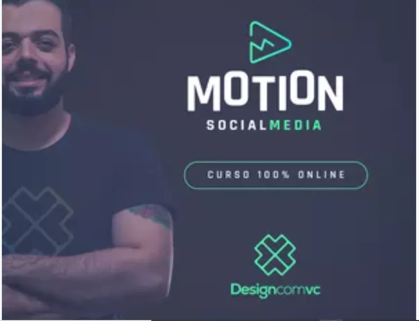 Capa de Motion Social Media Viana Patricio: Baixe Agora o Curso Completo!