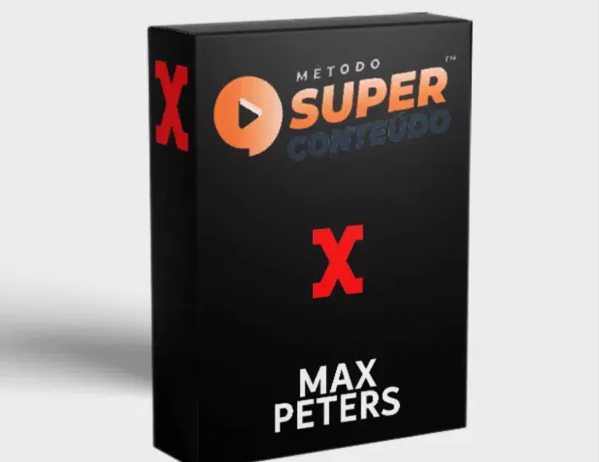 Capa de Baixar Super Conteúdo Max Peters: Fature +R$100k/Mês