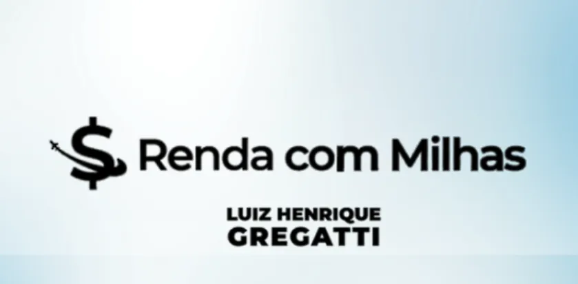 Capa de Baixar Renda com Milhas Luiz Gregatti: Curso Oficial Completo