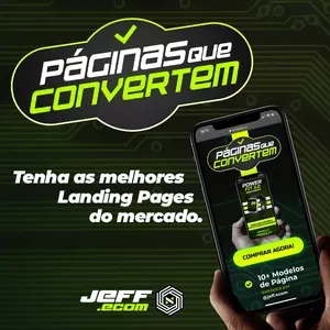 Capa de Baixar Jeff Ecom: Páginas que Vendem + PDF Download