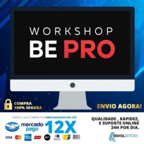 Capa de Workshop Be Pro Edição de Imagens (Rafael Ferreira): Baixar Agora!