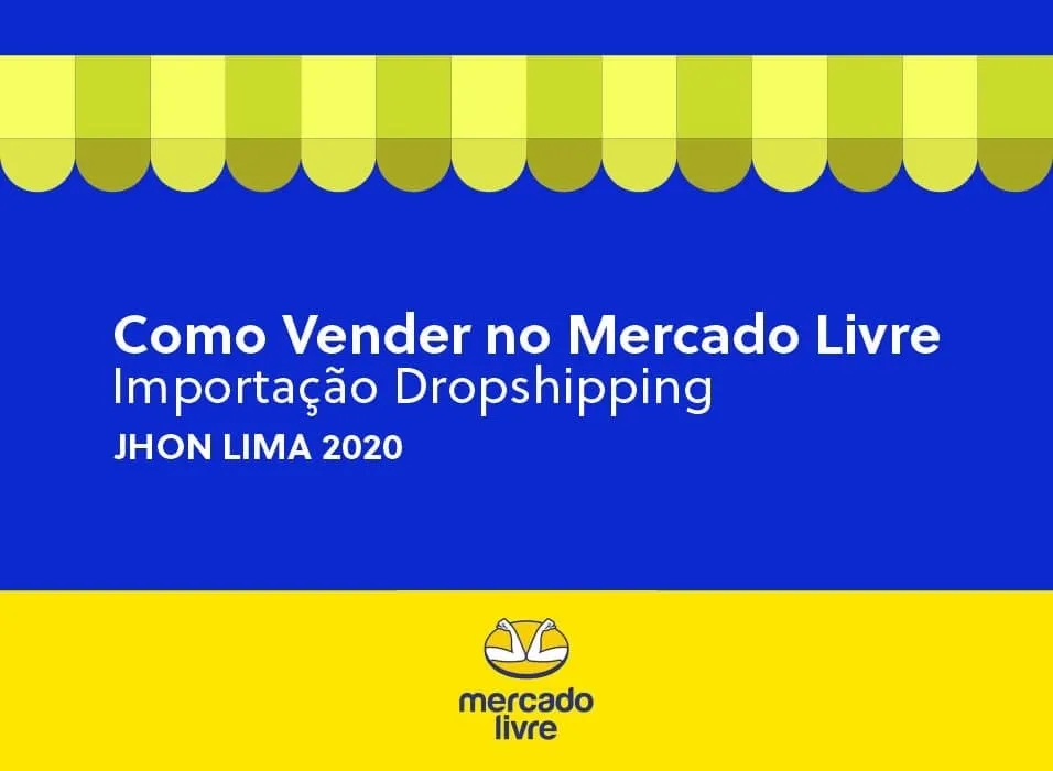 Capa de Baixar Curso Mercado Livre Importação Drop Shipping Jhon Lima