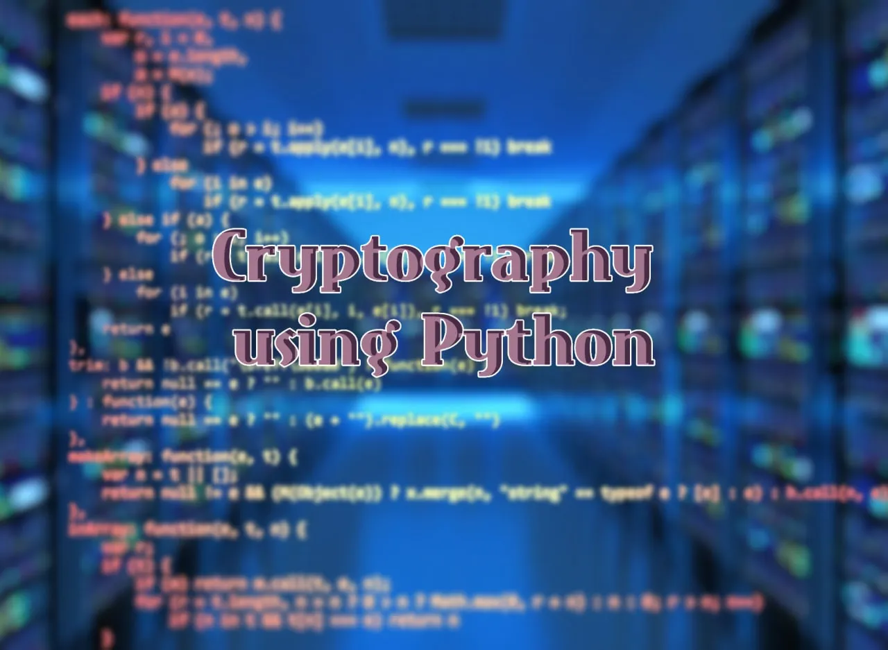 Capa de Baixe Criptografia com Python – Curso Udemy Completo