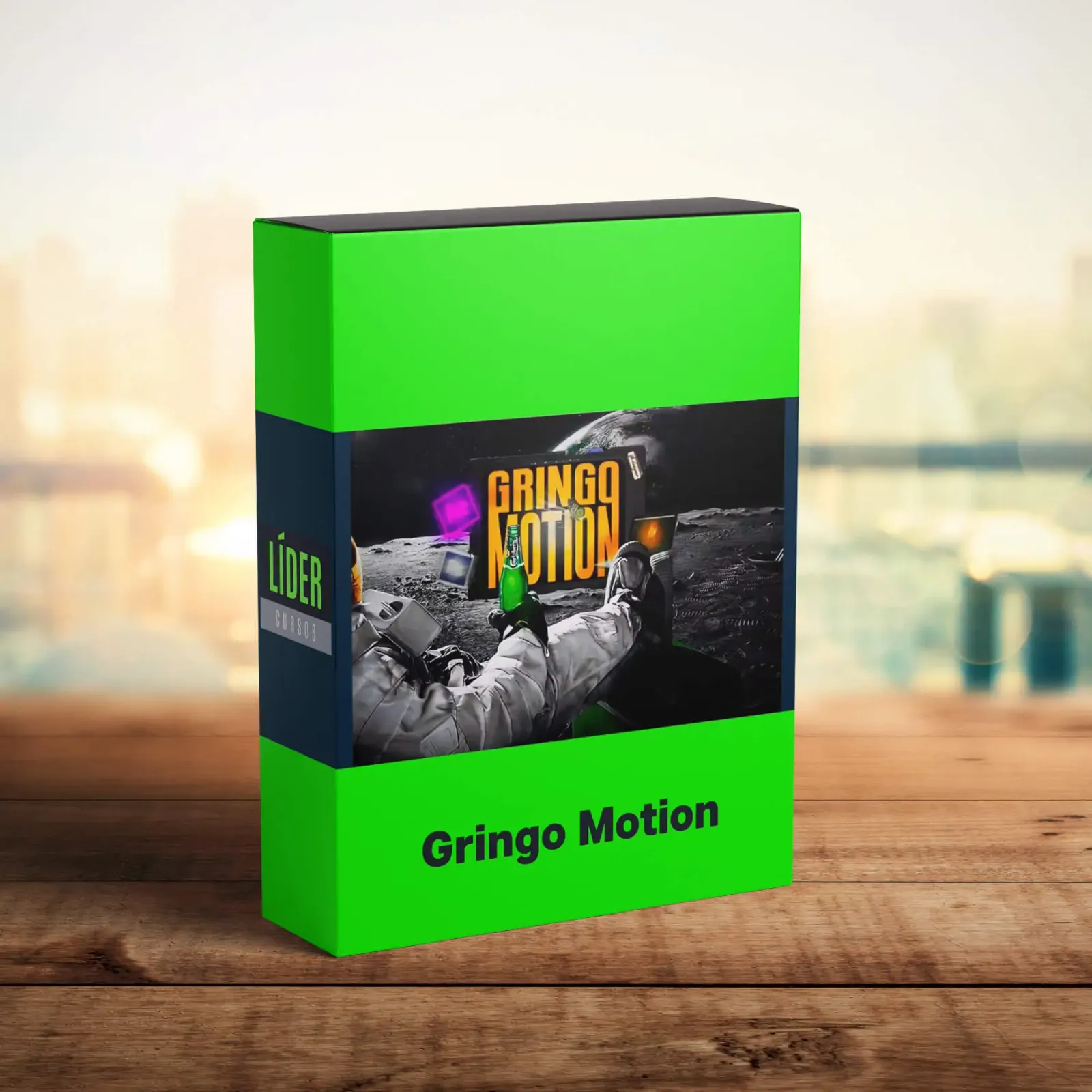 Capa de Curso Gringo Motion Download: Domine Photoshop e After Effects!