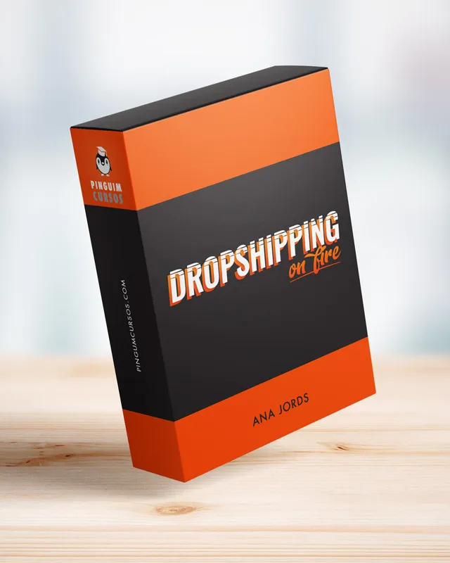 Capa de Baixar Dropshipping On Fire – Ana Jords: Seu Negócio Online Rápido
