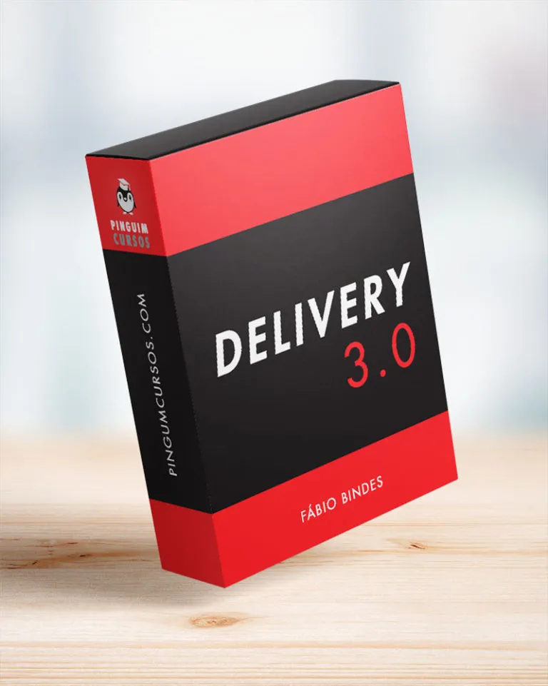 Capa de Delivery 3.0 Fabio Bindes: Baixar Curso Completo e Aumentar Vendas