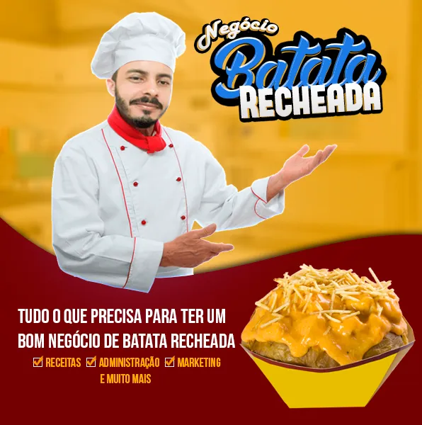 Capa de Baixar Curso Negócio Batata Recheada Mário Henrique: Guia Completo