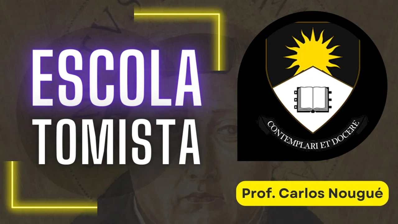 Capa de Escola Tomista Carlos Nougué: Baixe Agora o Curso Completo
