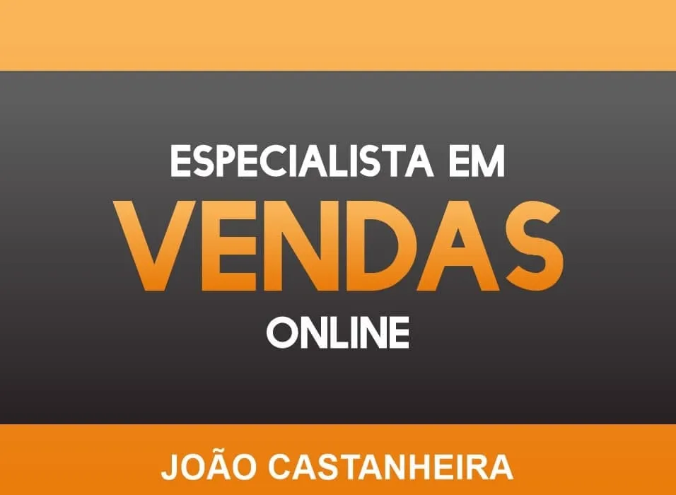 Capa de Especialista em Vendas Online João Castanheira: Download Essencial!