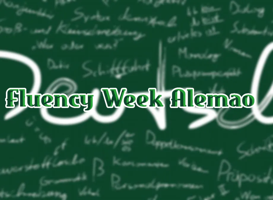 Capa de Fluency Week Alemão Rhavi Carneiro: Download Completo