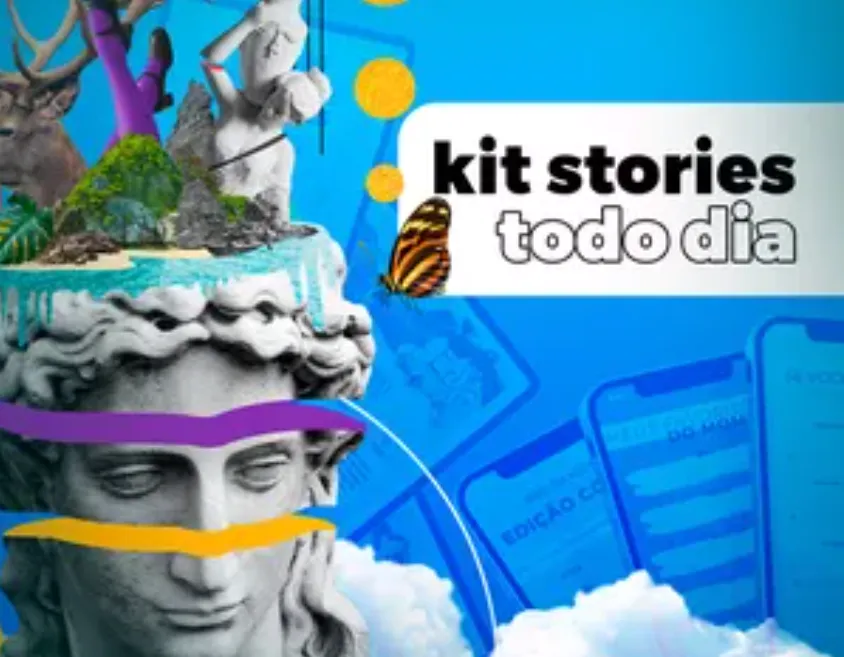 Capa de KIT STORIES TODO DIA Carol Bastos: Download Exclusivo Agora!