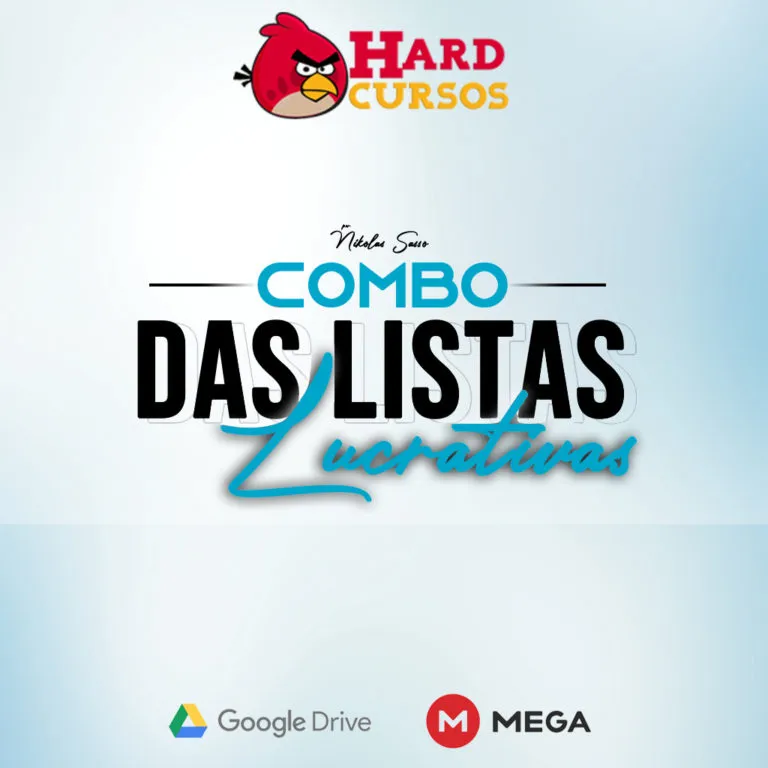 Capa de Listas Lucrativas Nikolas Sasso: Baixar Agora!