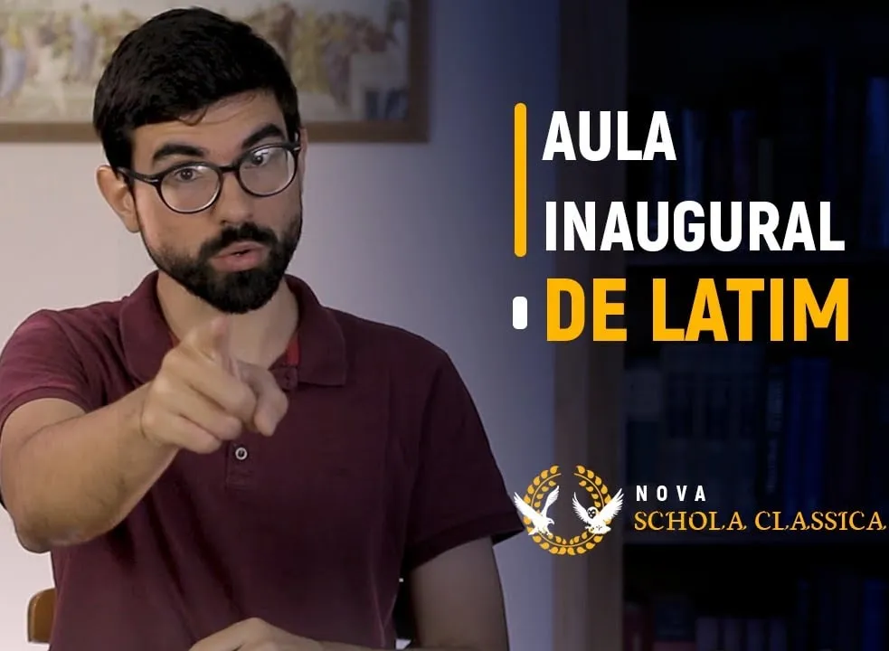 Capa de Latim Schola Classica: Baixar Curso Completo Agora!