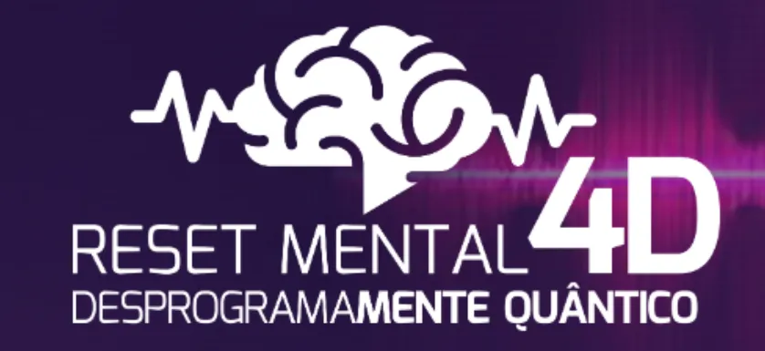 Capa de Curso Reset Mental 4D Elainne Ourives: Baixar Agora!