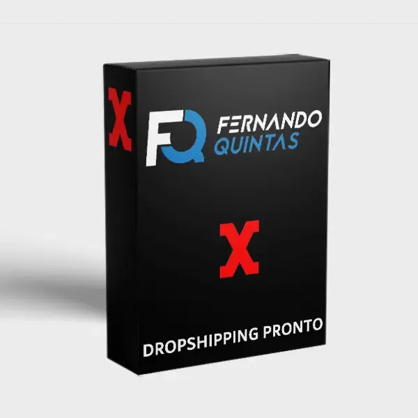 Capa de Dropshipping Pronto Fernando Quintas: Baixe Agora!