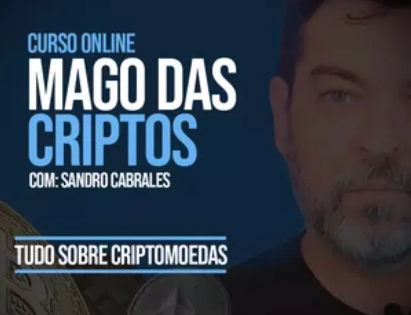 Capa de Baixar Mago das Criptos: Curso Sandro Cabrales Completo