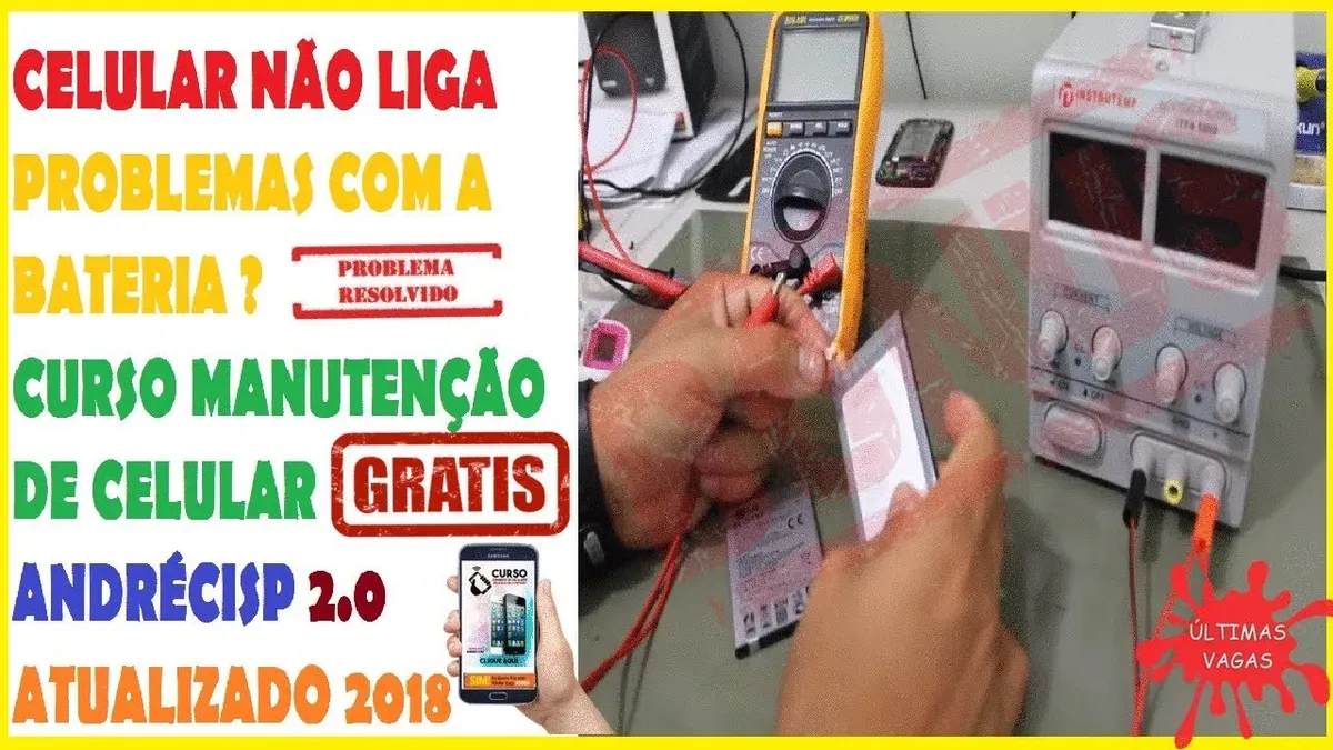 Capa de Baixar Curso Conserto Celular 4.0 AndreCisp: Download Completo!