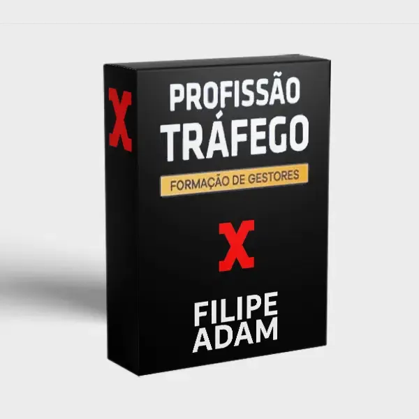 Capa de Profissão Tráfego Filipe Adam: Download Completo do Curso