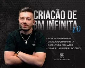 Capa de BM Infinita Fillipe Bittencourt: Baixar Curso Completo Agora!