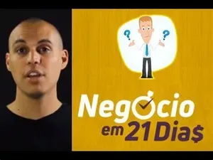 Capa de Curso Negócio em 21 Dias: Baixar Caio Ferreira Completo