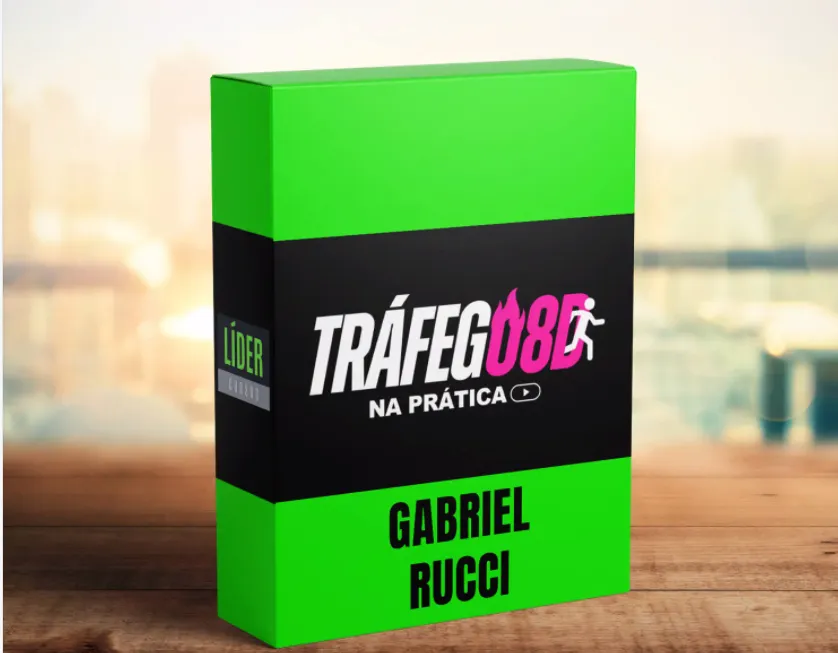Capa de Baixar Curso Tráfego 8D Gabriel Rucci: Domine Lançamentos