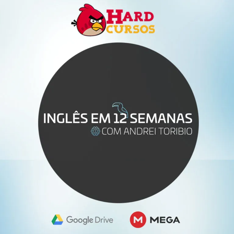 Capa de Baixar Inglês em 12 Semanas Andrei Toribio – Curso Completo