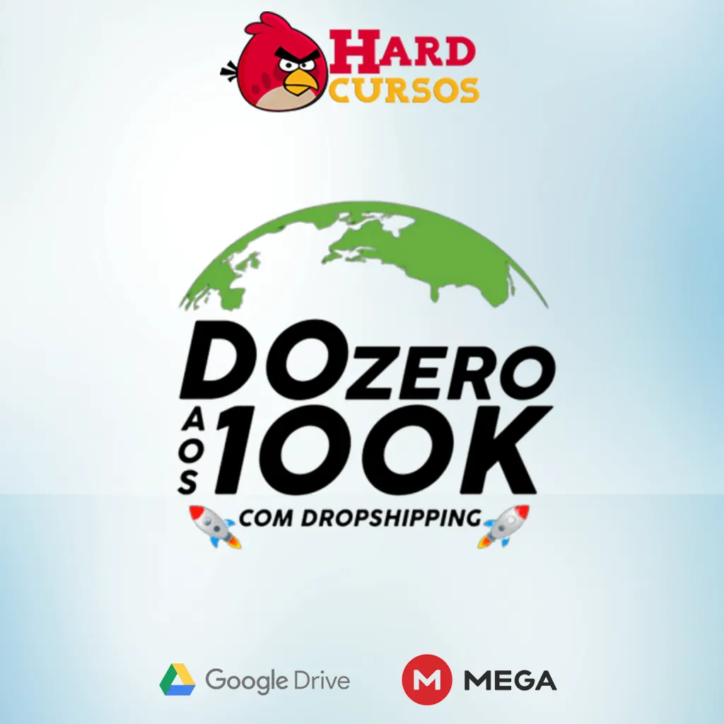 Capa de Do Zero aos 100k Dropshipping Vitor Chieza: Baixar Curso Completo