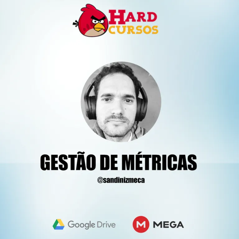 Capa de Gestão de Métricas Sam Diniz: Download Definitivo do Curso