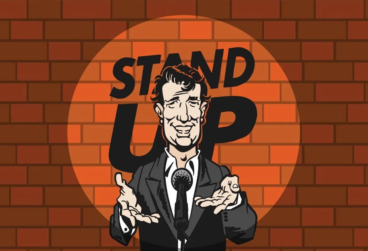 Capa de Baixar Curso de Comédia Stand-Up: Transforme Risadas em Carreira