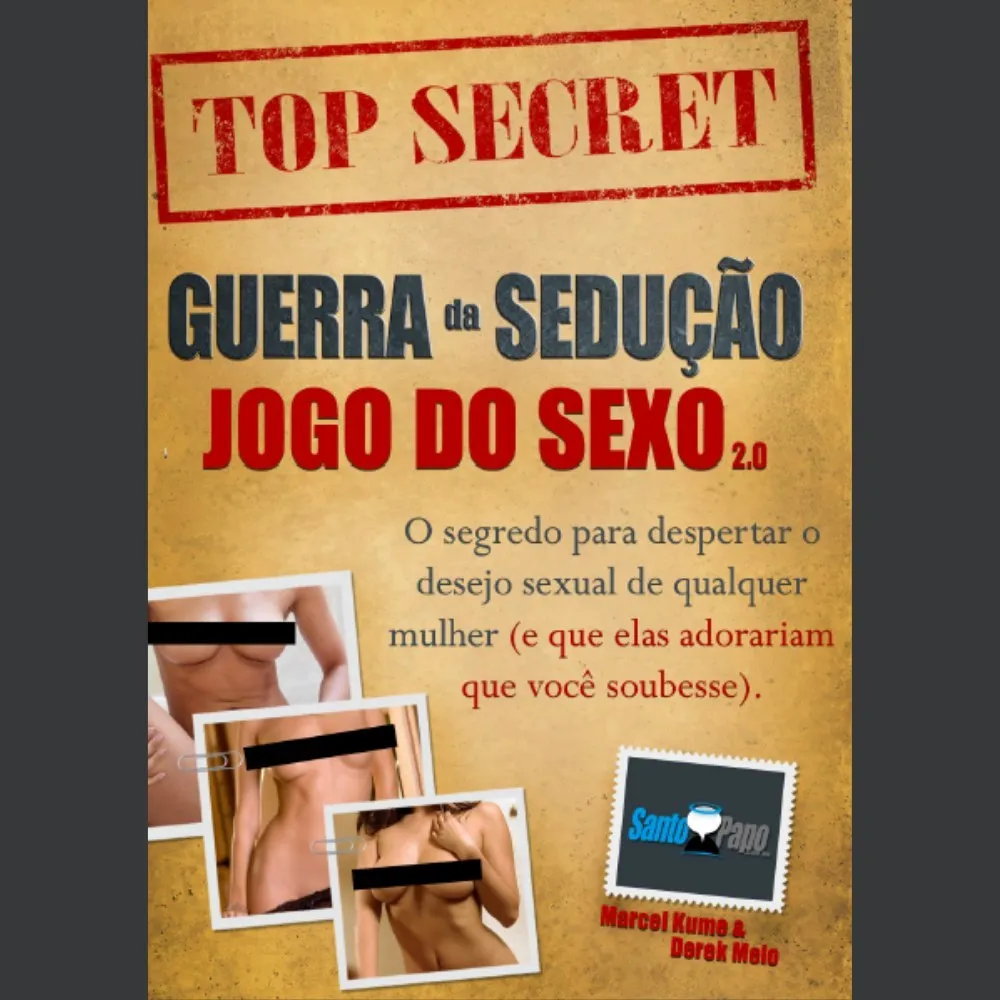 Capa de Guerra da Sedução 2.0 Santo Papo: Baixar Curso Completo Agora!