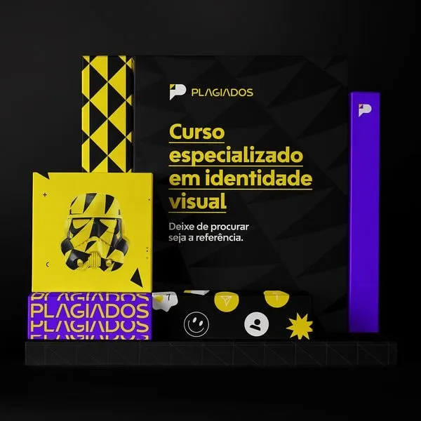 Capa de Baixar Plagiados Identidade Visual: Curso Completo em Download