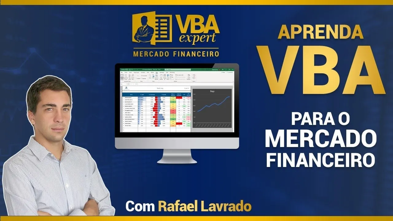 Capa de VBA Expert para Finanças: Baixar Agora o Curso Completo