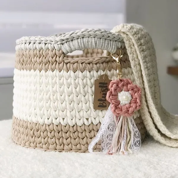 Capa de Curso Crochê Fio de Malha Blush Crochet: Download Rápido